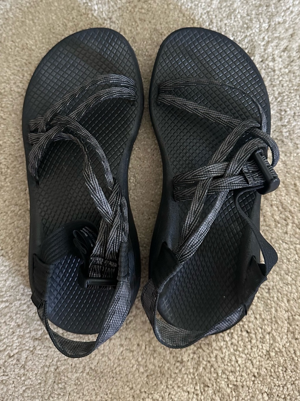 Women’s Chacos Z Cloud X W 6 double strap - no toe loop